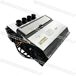 Fast heating electric bus defroster